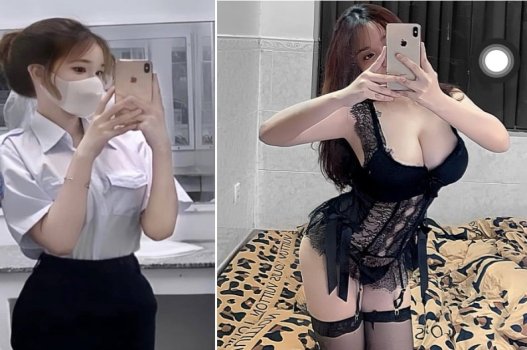 Sex hot girl trong bộ đồ học sinh ngây thơ