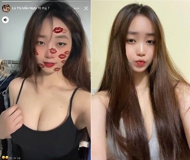 Tiktoker Lò Thị Mẫn Nghi khoe hàng